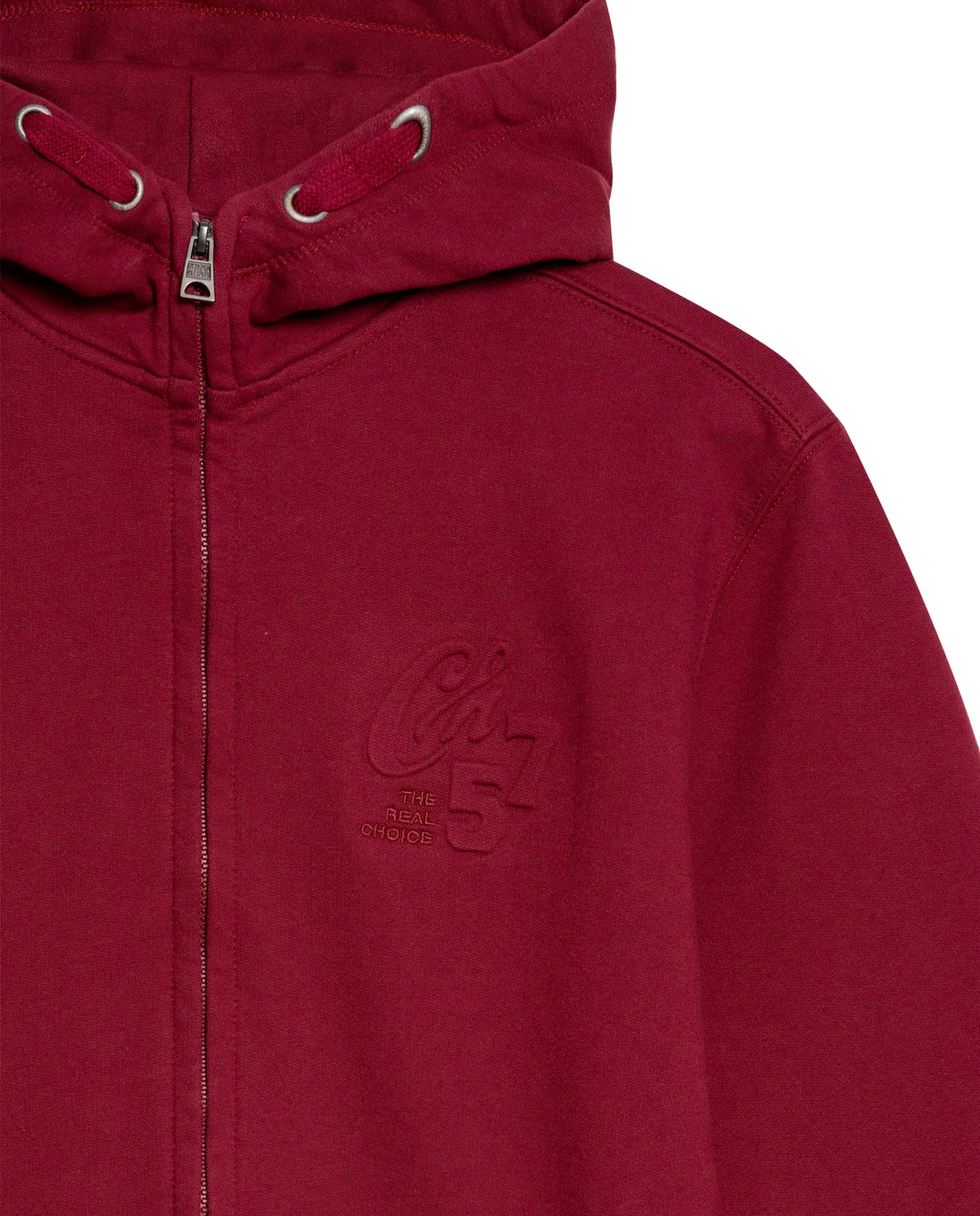 Men's Open Hoodie in Cotton Stretch Blend, Evening - 7
