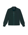 Men's High Collar Open Sweatshirt Duck Edition in Cotton-Polyester Blend, Bayside 689G004 - 2