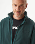 Men's High Collar Open Sweatshirt Duck Edition in Cotton-Polyester Blend, Bayside 689G004 - 4