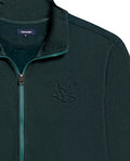 Men's High Collar Open Sweatshirt Duck Edition in Cotton-Polyester Blend, Bayside 689G004 - 7