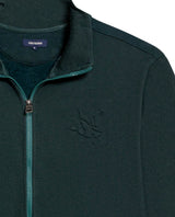 Men's High Collar Open Sweatshirt Duck Edition in Cotton-Polyester Blend, Bayside 689G004 - 7