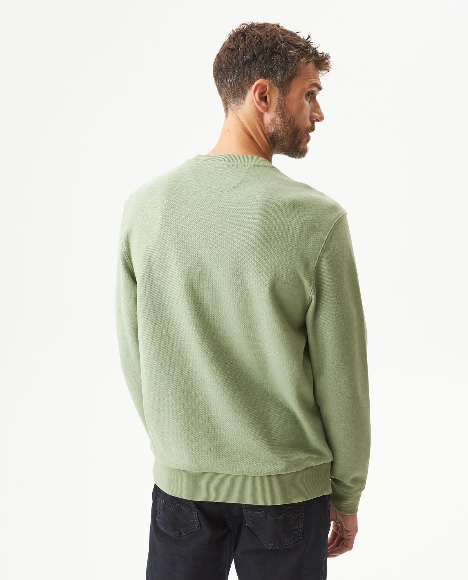 Men's Full Sweater - Green - 5