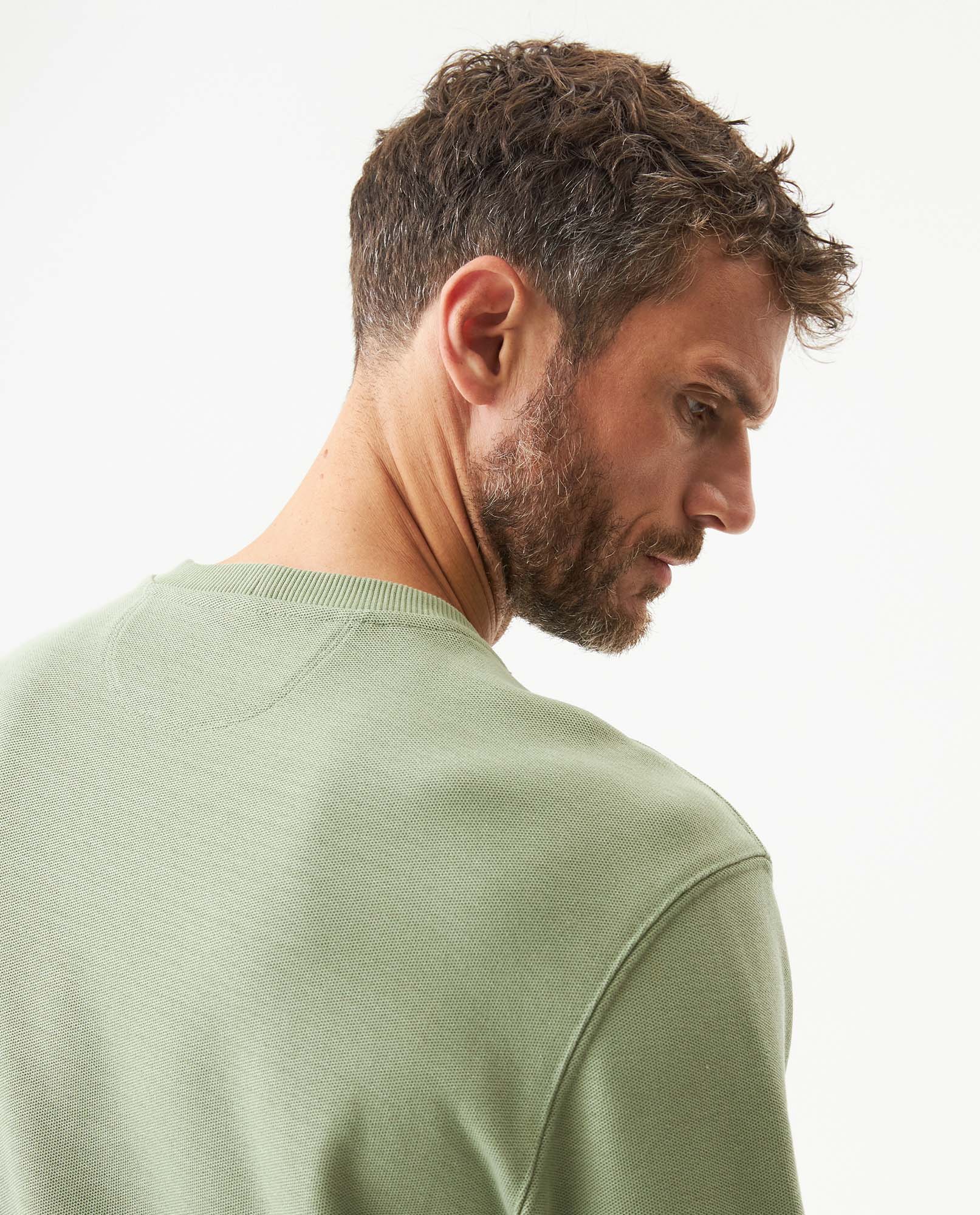 Men's Full Sweater - Green - 6