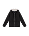 Men's Open Hoodie - Black 689G006 - 2