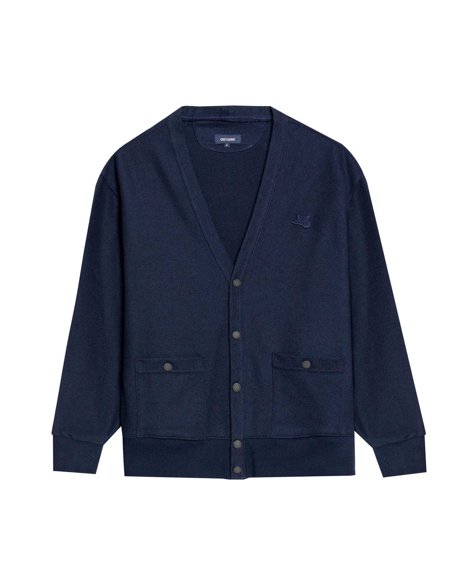 Men´s Cotton Cardigan - Blue 63_689G007_AZU193923_3