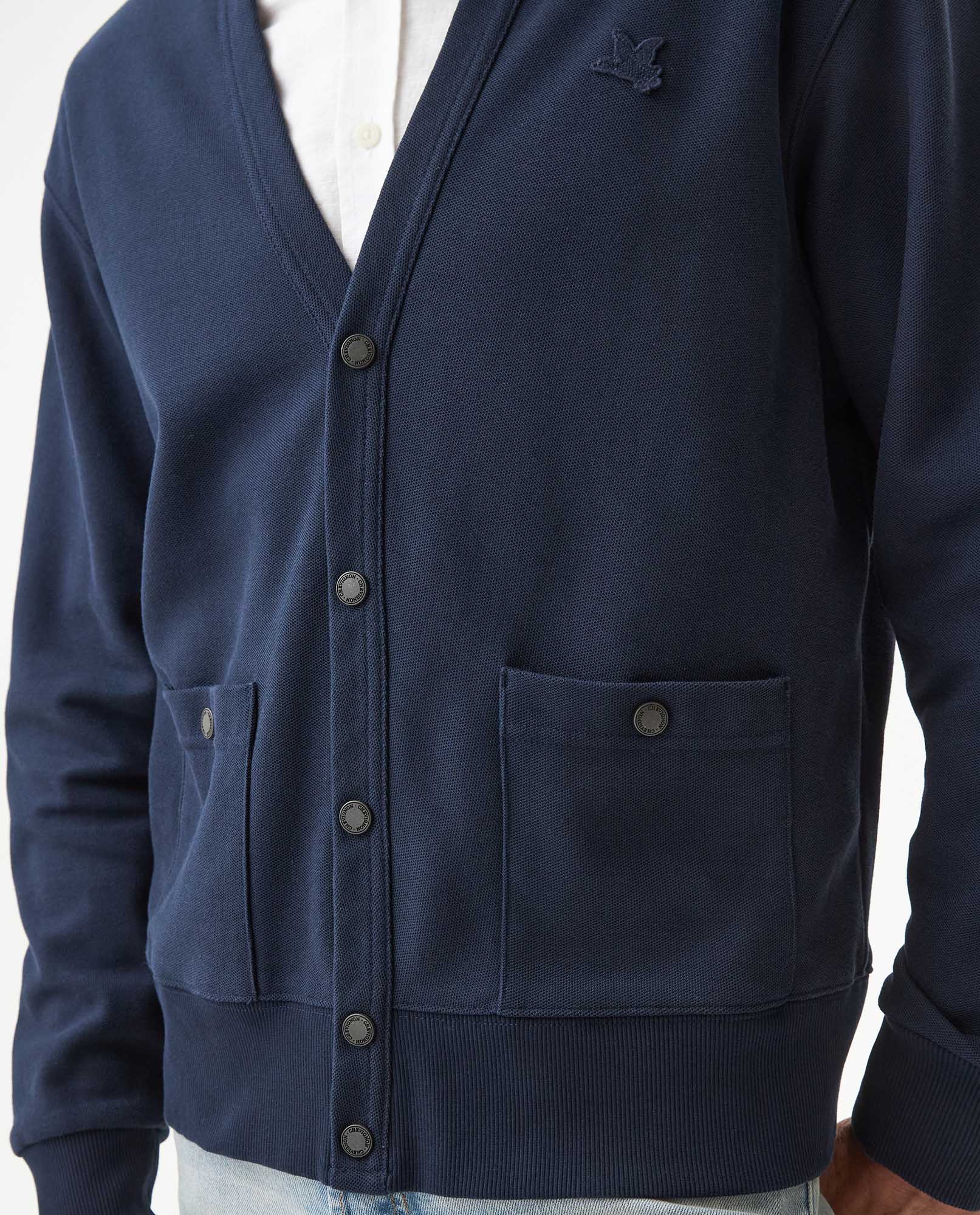 Men´s Cotton Cardigan - Blue 63_689G007_AZU193923_5