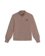 Men´s Cotton-Blend High-Neck Sweater - Brown 63_689G012_CAF171311_3