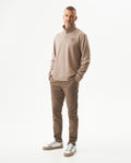 Men´s Cotton-Blend High-Neck Sweater - Brown 63_689G012_CAF171311_4