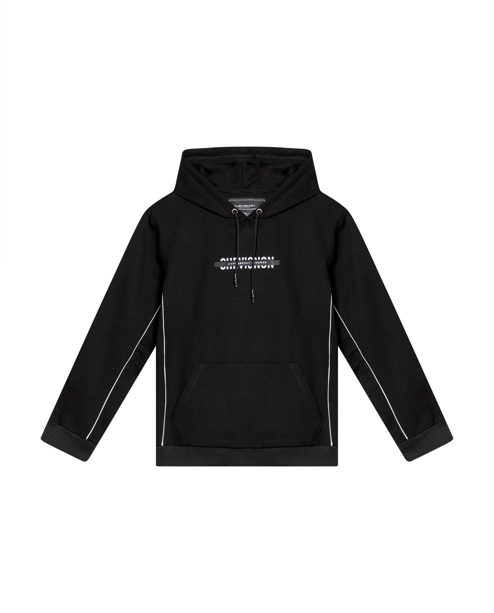 Men's Racing Hooded Sweatshirt in Rayon-Nylon Stretch Blend, Coordinates 689G900 - 2