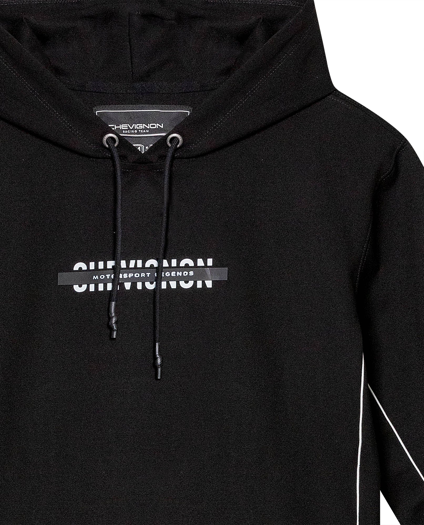 Men's Racing Hooded Sweatshirt in Rayon-Nylon Stretch Blend, Coordinates 689G900 - 7