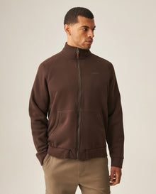 Men´s Zip Turtleneck Sweatshirt - Brown 63_689H002_CAF191016_3