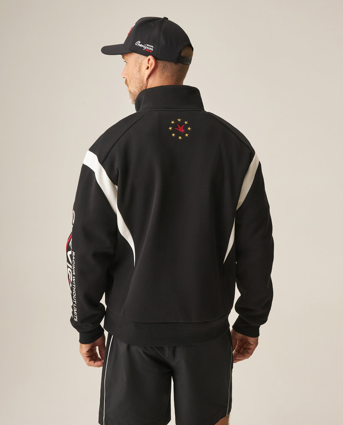 Men´s Half-Zip Sweatshirt - Black 63_689H900_NEG194007_6