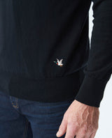 Men's Knit Sweaters - Black 690E000 - 3