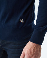 Men's Knit Sweaters - Blue 690E000 - 3