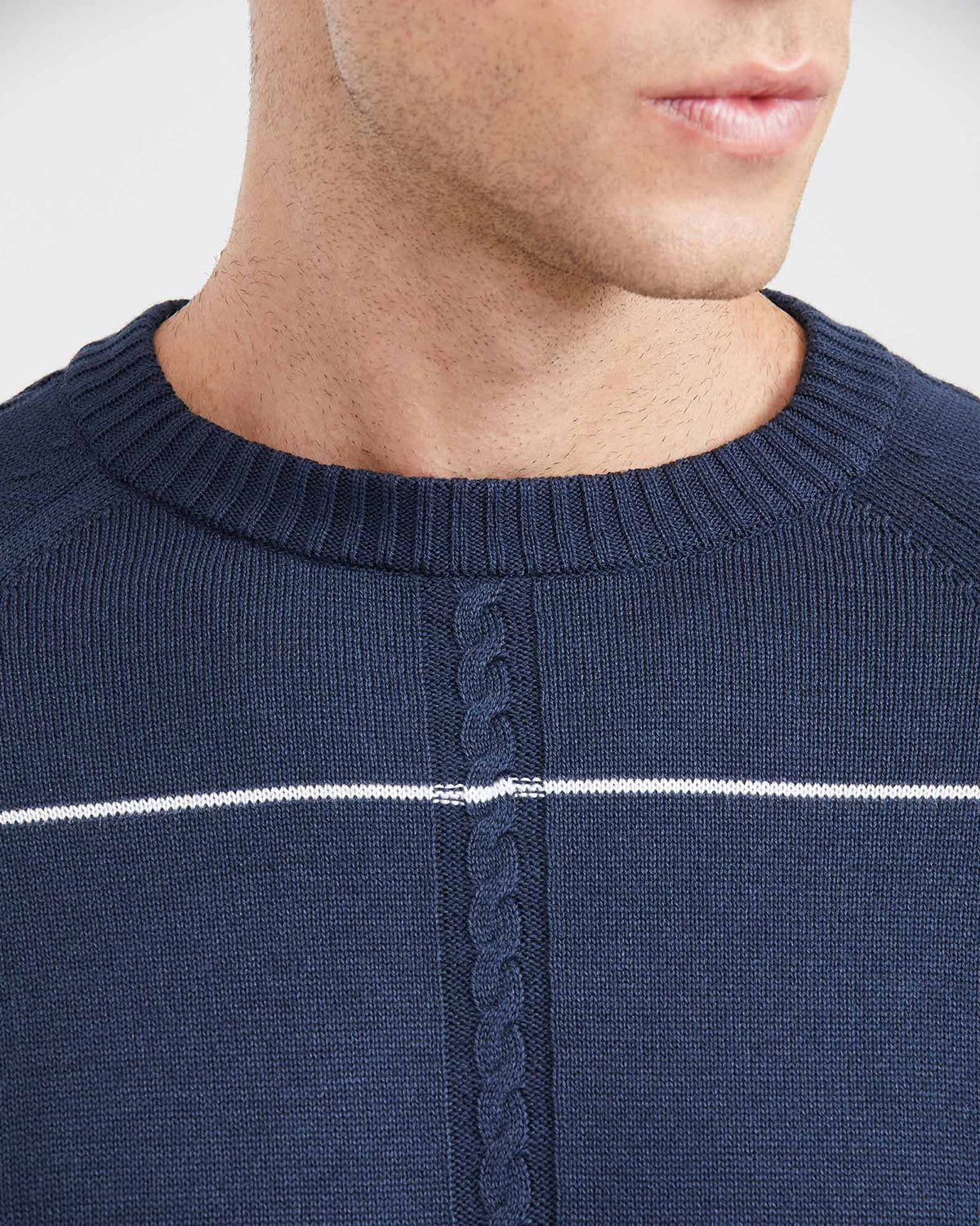 SWEATER MIX IN BLUE