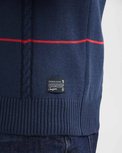 SWEATER MIX IN BLUE
