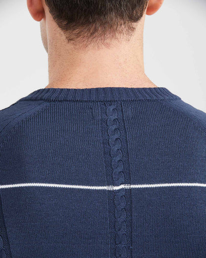SWEATER MIX IN BLUE