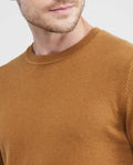 Men's Knit Sweaters - Khaki - 3
