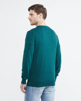 Men's Knit Sweaters - Green - 4