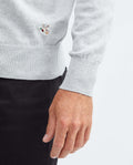 Men's Basic Crew Neck Sweater Full Fashion Heather Fiber Color Duck Cotton - 5