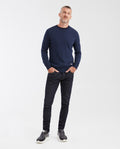 Suéter Tejido con Cuello Redondo para Hombre - Blue 63_692G000_AZU194028_3