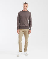 Suéter Tejido con Cuello Redondo para Hombre - Brown 63_692G000_CAF181048_3