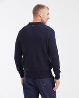 Men's Cotton Mini-Cable V-Neck Cardigan with Full Fashion Construction - 6