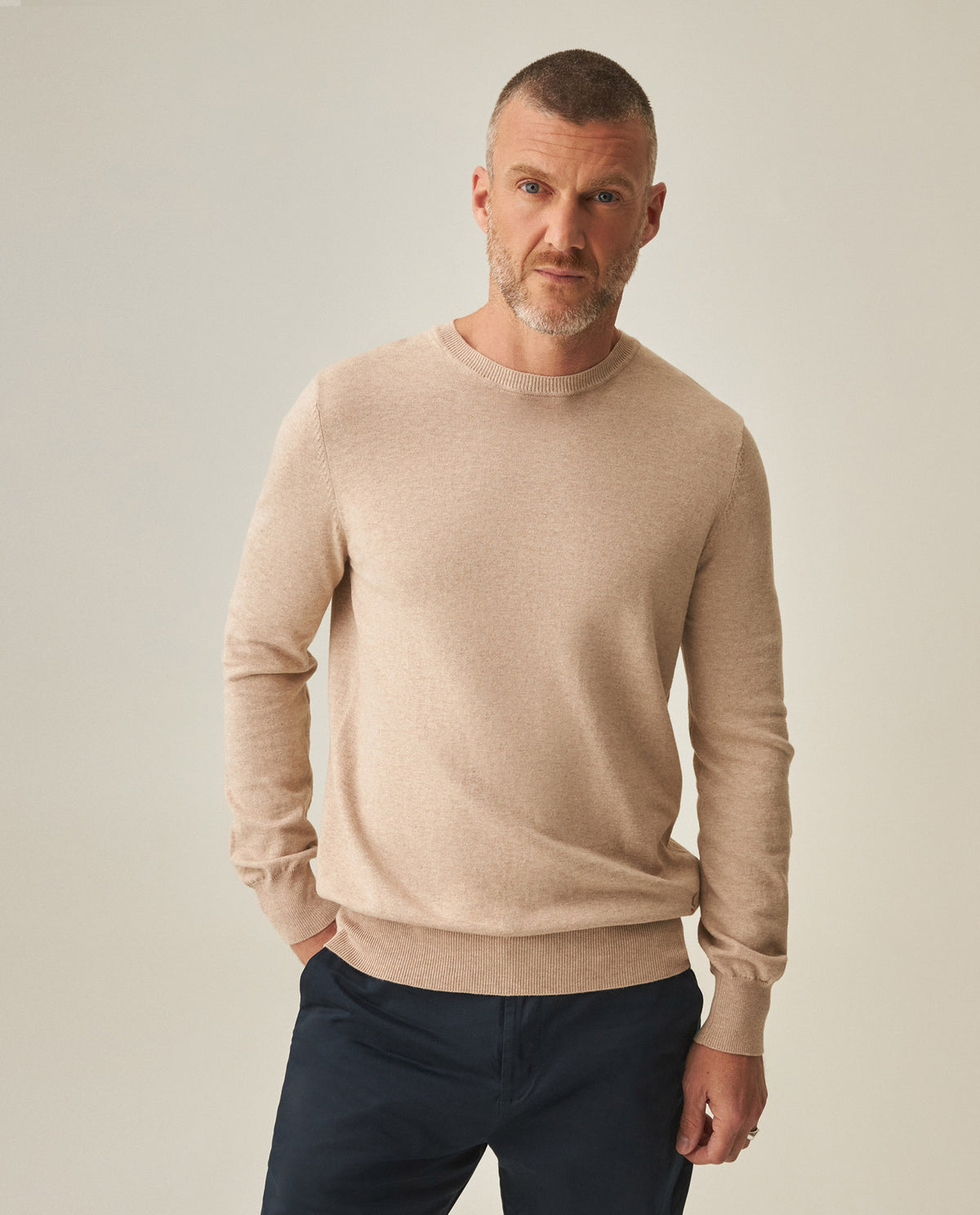 Men´s Sweater - Khaki 63_692H000_CAQ150309_3