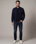 Men´s Zip-Up Sweater - Blue 63_692H001_AZU194030_4