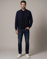 Men´s Zip-Up Sweater - Blue 63_692H001_AZU194030_4