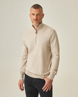 Men´s Half-Zip Sweater - Khaki 63_692H002_CAQ150309_3