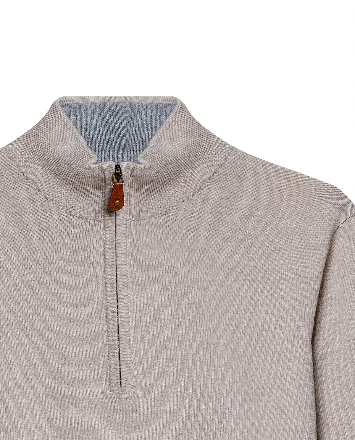 Men´s Half-Zip Sweater - Khaki 63_692H002_CAQ150309_8