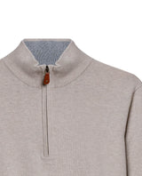 Men´s Half-Zip Sweater - Khaki 63_692H002_CAQ150309_8