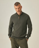 Men´s Half-Zip Sweater - Green 63_692H002_VER176323_0