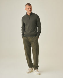 Men´s Half-Zip Sweater - Green 63_692H002_VER176323_3