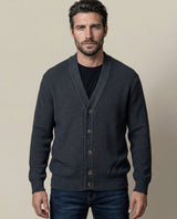 Men´s Cardigan - Gray 63_692H003_GRI190201_0