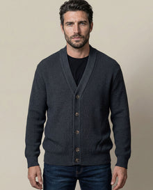 Men´s Cardigan - Gray 63_692H003_GRI190201_0