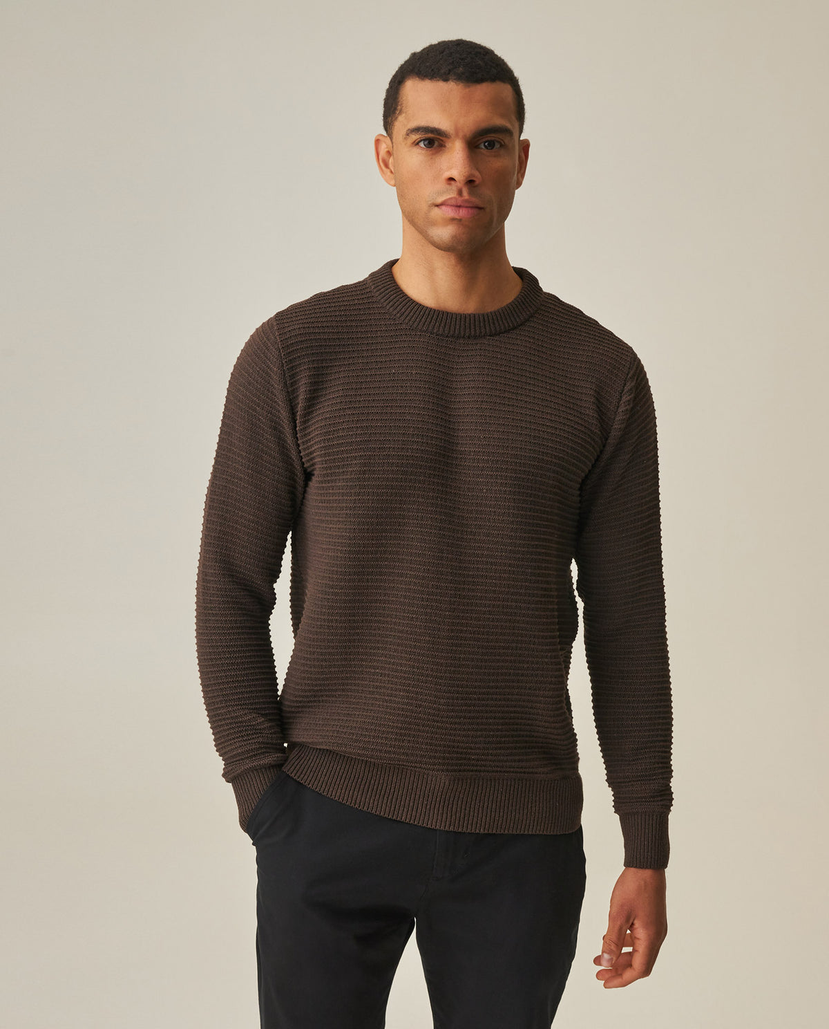Men´s Sweater - Brown 63_692H004_CAF171028_3