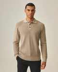 Men´s Polo Neck Sweater - Khaki 63_692H005_CAQ150309_3