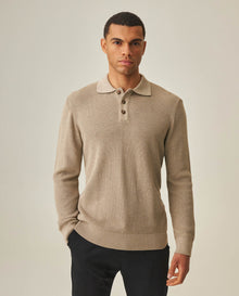 Men´s Polo Neck Sweater - Khaki 63_692H005_CAQ150309_3