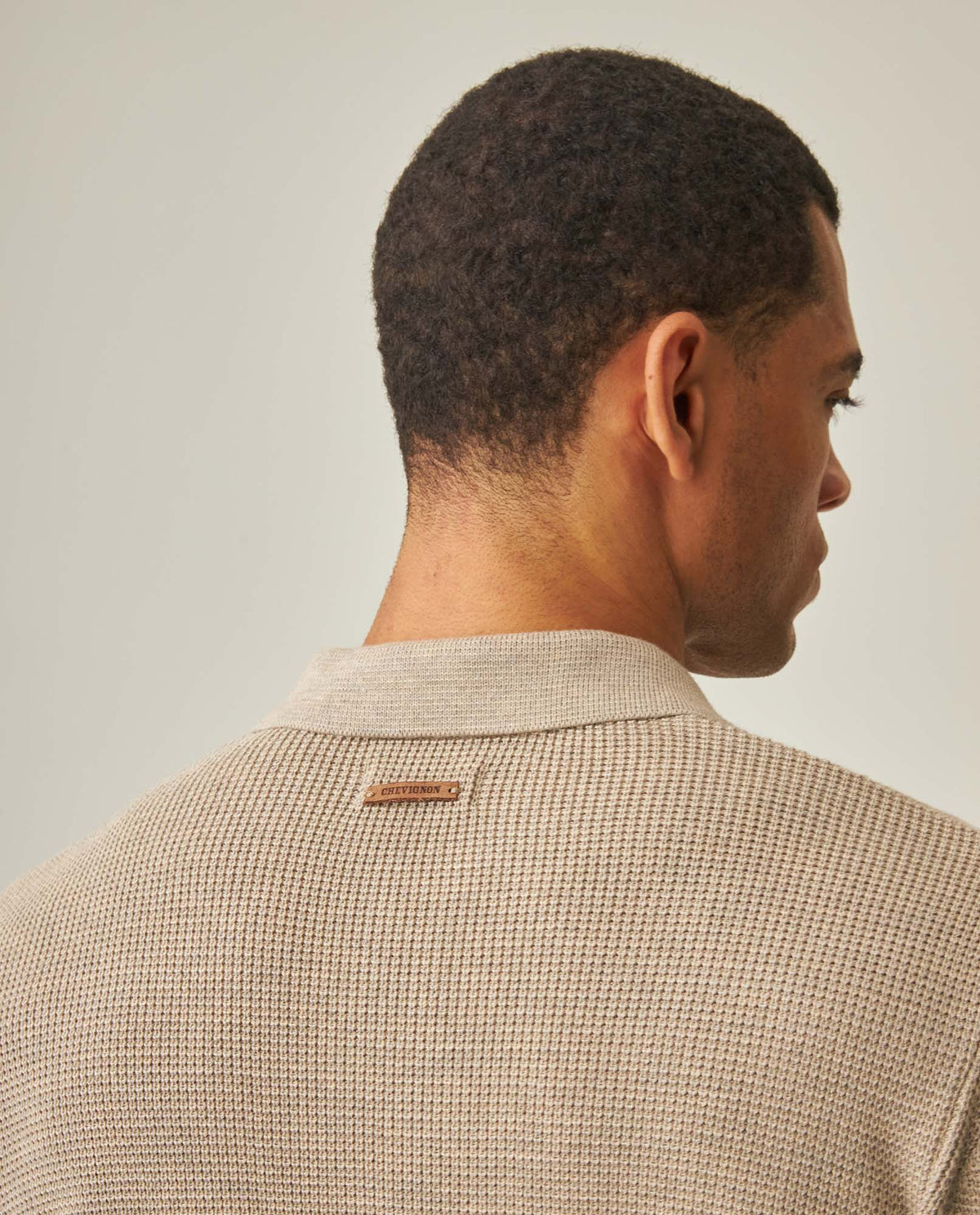 Men´s Polo Neck Sweater - Khaki 63_692H005_CAQ150309_7