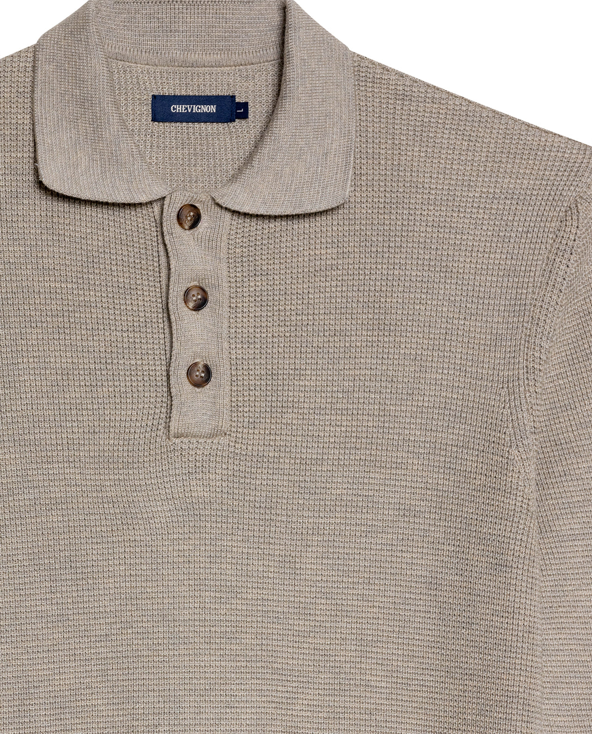 Men´s Polo Neck Sweater - Khaki 63_692H005_CAQ150309_8