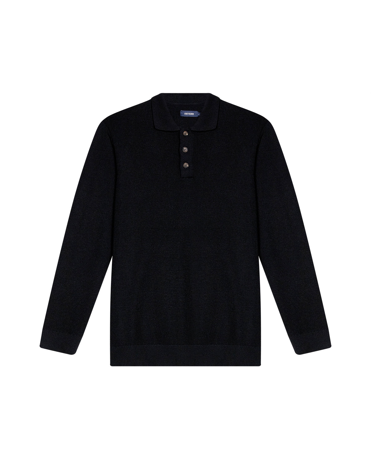 Men´s Polo Neck Sweater - Black 63_692H005_NEG194007_4