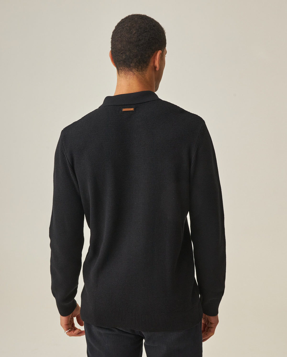 Men´s Polo Neck Sweater - Black 63_692H005_NEG194007_5