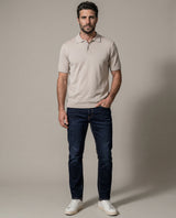 Men's Knit Polo Shirt - Raw 63_692H007_CRU110103_5
