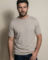 Men's Knit T-shirt - Raw 63_692H009_CRU110103_0