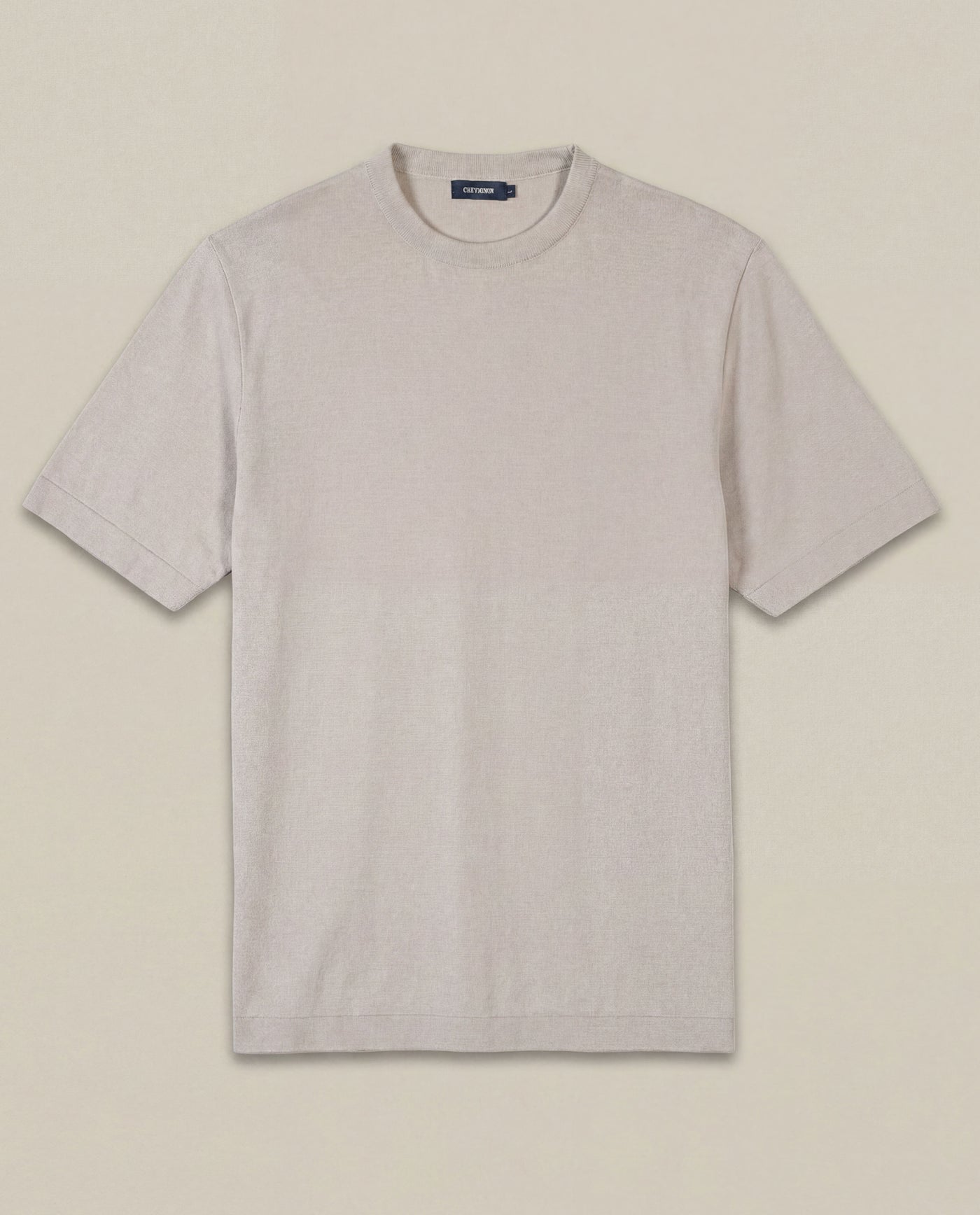 Men's Knit T-shirt - Raw 63_692H009_CRU110103_3