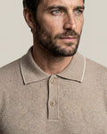 Men´s Knit Polo Shirt - Khaki 63_692H011_CAQ150309_5