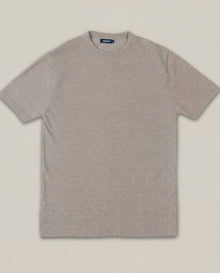 Men´s Knitted T-Shirt - Khaki 63_692H012_CAQ150309_3