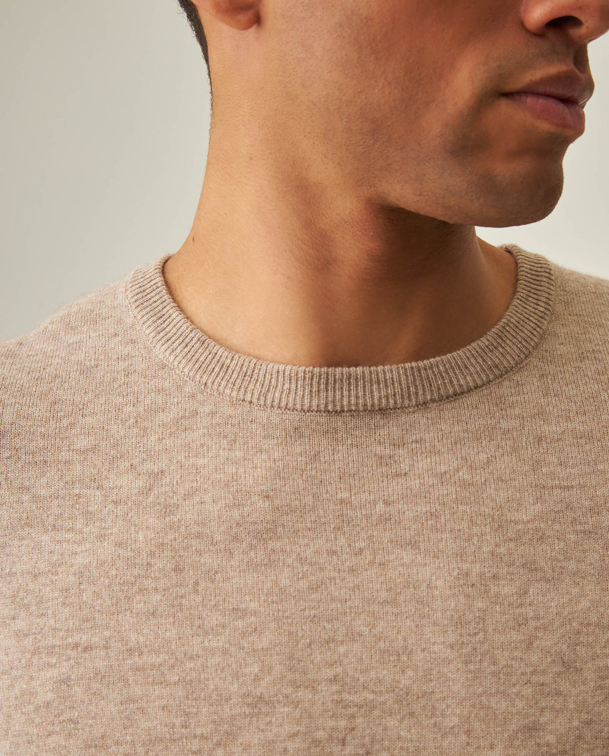 Men´s Wool-Cashmere Sweater - Khaki 63_692H700_CAQ150309_5